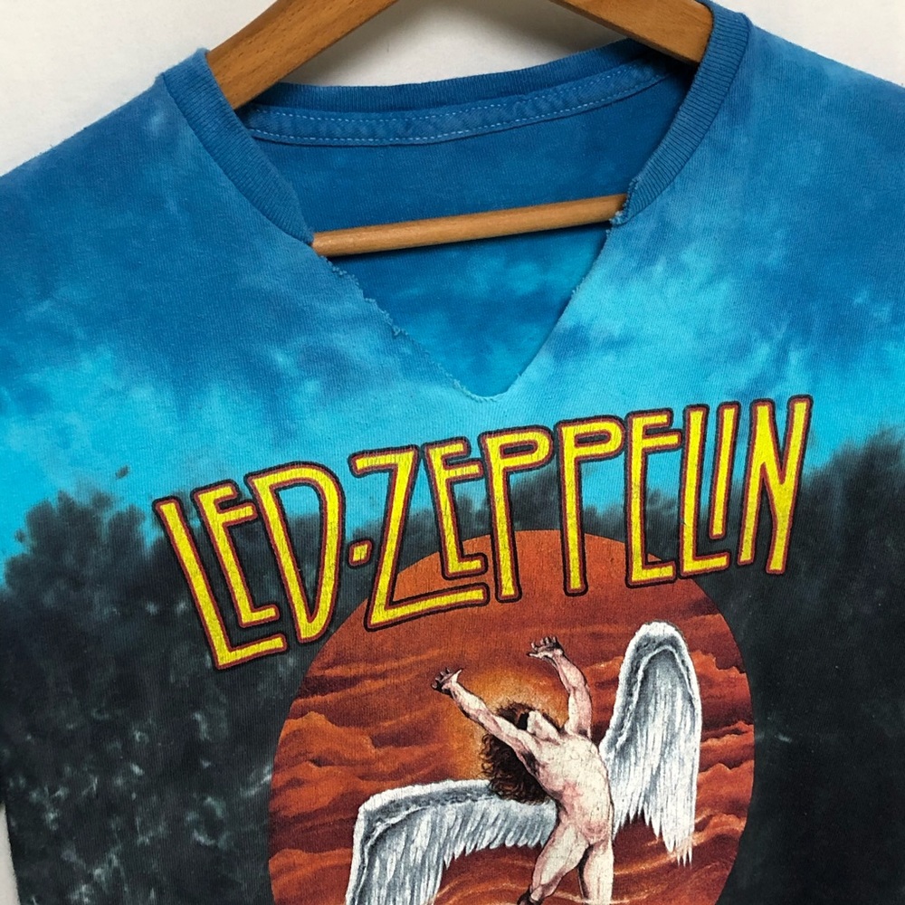 ❌SOLD❌ Led Zeppelin Tie Dyed Graphic T Shirt - Picture 2 of 6